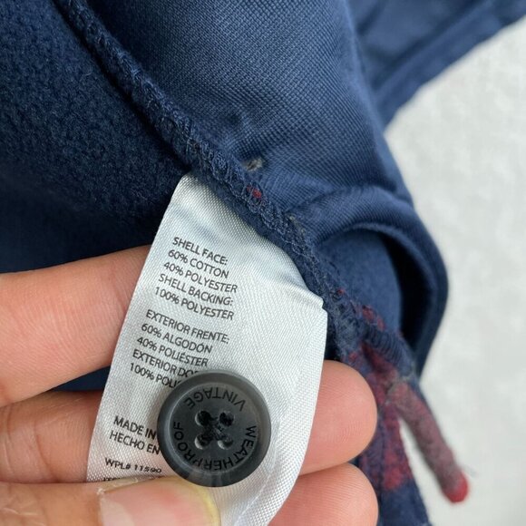 NEW Weatherproof Vintage Men's M Plaid Button-Down Shirt Jacket side pocket - Picture 7 of 11